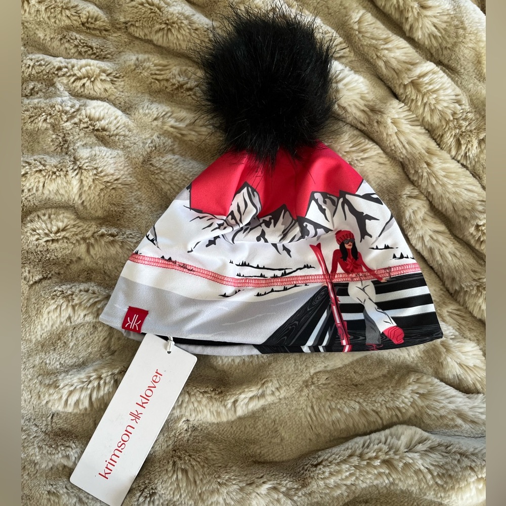 Krimson Klover brand new hat, new with tags, very soft!